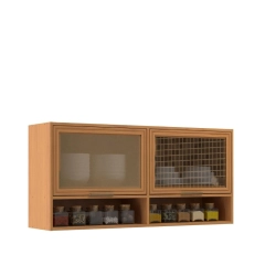 Aéreo de Cozinha 5312 Francini 120cm 2 Portas Móveis Sul Angelin