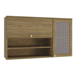 Aéreo de Cozinha Botanic Kappesberg M635 2 Portas Nogueira