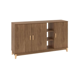 Aparador 3 portas Legno LE6012 Movelbento Freijó