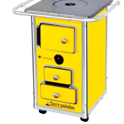 Aquecedor Instantâneo Serraninho Venâncio Gás Glp Amarelo