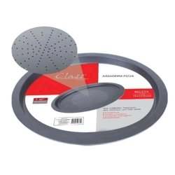 Assadeira Pizza com Furos Em Aço Carbono 32 Cm Class Home