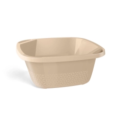Bacia de Plástico 14L UZ409 UZ Cappuccino