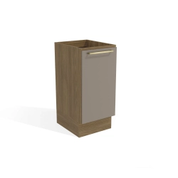 Balcão Botanic Kappesberg M621 1 Porta Nogueira e Fendi