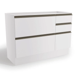 Balcão de pia Kappesberg 1 porta e 4 gavetas G746 Branco
