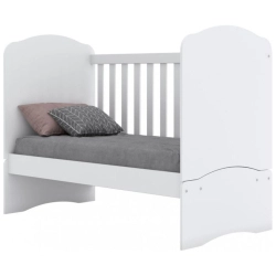 Berço e Mini Cama Henn Bala de Menta I02-10 Branco