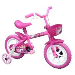 Bicicleta Track Arco iris Aro 12 Rosa