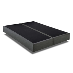 Box de Cama Queen Size Inverno Verão Kappesberg 158X198 Cinza