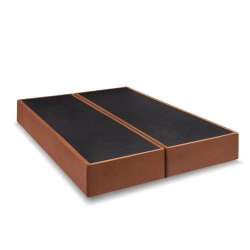Box para colchão de casal Sommier Kappesberg Terracota 158x198 