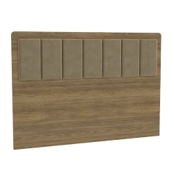 Cabeceira Kappesberg N801 Cama Box Queen Nogueira