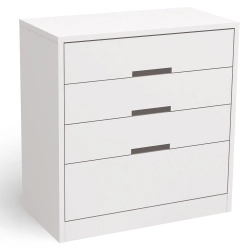 Cômoda 4 Gavetas S824 Kappesberg - Branco