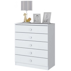 Cômoda Infantil Henn Bala de Menta Branco