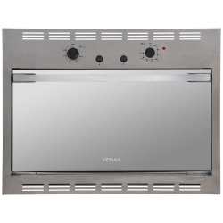 Forno de Embutir Cristallo GII Venax - Gás GLP - 90 Litros - Inox - 220V