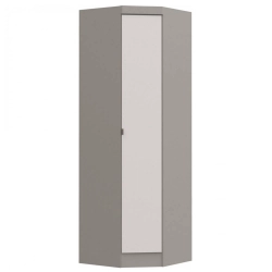  Guarda roupa canto Castro Classic 3805C Niquel/ Blanc