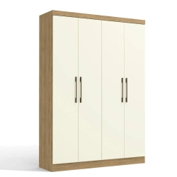  Guarda roupa Kappesberg Prisma 4 portas 2 gavetas L534 Frow