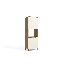 Kit forno Kappesberg Lótus 4 Portas J728 FREIJÓ/OFF WHITE