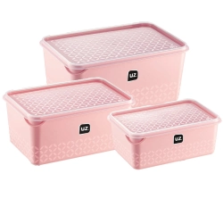 Kit Multiuso 3 peças UZ1910 Rosa