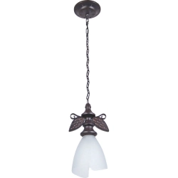 Lustre Rústico Envelhecido 501E para 1 Lâmpada - Luminárias Muller