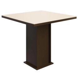 Mesa De Jantar Zamarchi 115 - Tabaco e Off White