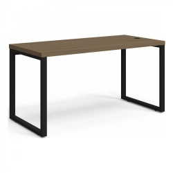 Mesa Diretor Kappesberg F150 1,50mt carvalho munique pés preto fosco
