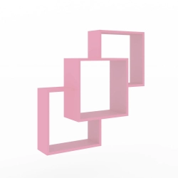 Nicho Composto AM3080 Movelbento Rosa