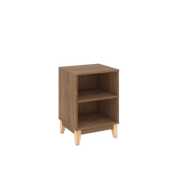 Nicho Cubo 1 prateleira Legno LE6005 Movelbento Freijó