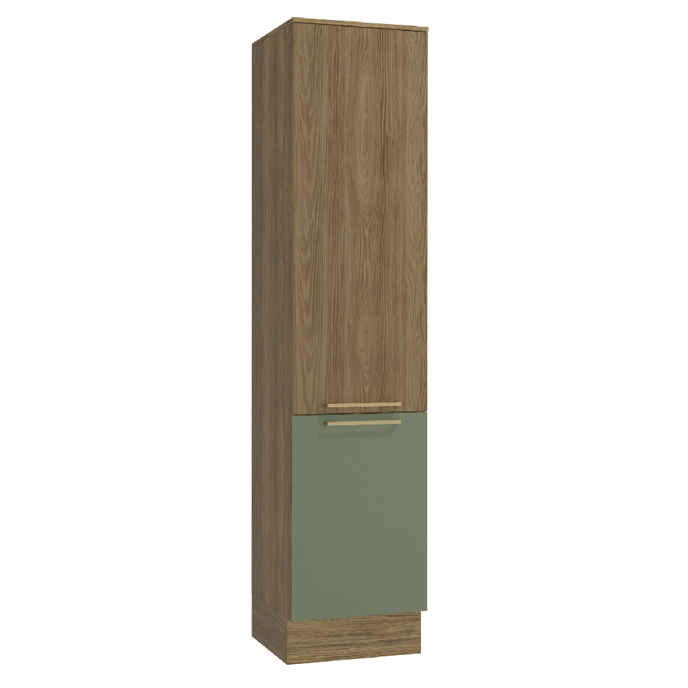 Paneleiro Botanic Kappesberg M619 2 Portas Nogueira e Verde Oliva