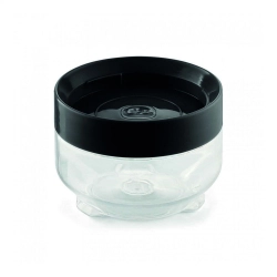 Pote Organizador Conecta Multiuso Empilhável 300ML UZ Preto