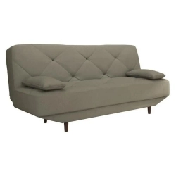 Sofá Cama 3 Lugares Reclinável Arte Cúbica Georgia AC109 Dobrável Marrom  T4203