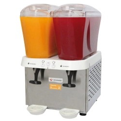 Suqueira Industrial elétrica em inox 2 tanques Venâncio 16L RV216 110v