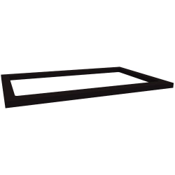 Tampo para Balcão Kappesberg S417 de 80cm Preto
