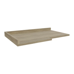 Tampo para balcão de Canto 98x59cm E611 Kappesberg Nogueira