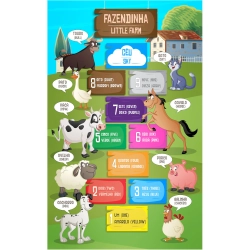 Tapete infantil em veludo Amarelinha Fina Estampa 80 x 125 cm