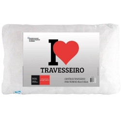 Travesseiro I Love 45x65 Fibra Siliconada