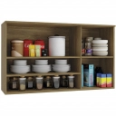 Aéreo de Cozinha Botanic Kappesberg M635 2 Portas Nogueira Aéreo de Cozinha Botanic Kappesberg M635 2 Portas Nogueira