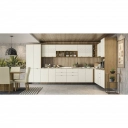 Aéreo de Cozinha Kappesberg Lótus 2 portas J745 Freijó/ Off White