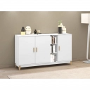 Aparador 3 portas Legno LE6012 Movelbento Branco