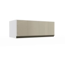 Armário Aéreo De Cozinha Kappesberg Maxxi 1 porta G770 Branco Com Vidro