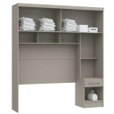 Armário modulado Castro 0600A 2 portas 1 gaveta Niquel/ Blanc