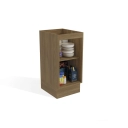 Balcão Botanic Kappesberg M621 1 Porta Nogueira e Fendi