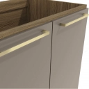 Balcão Botanic Kappesberg M623 2 Portas Nogueira e Fendi