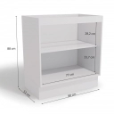 Balcão de Cozinha Kappesberg Maxxi 2 Portas G744 Branco