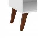 Balcão Retrô com Garrafeiro RT3142 Movelbento Branco