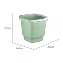 Balde de Plástico 8,5L UZ412 UZ Verde Menta