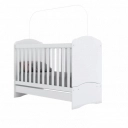 Berço e Mini Cama Henn Bala de Menta I02-10 Branco