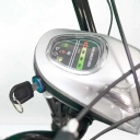 Bicicleta Elétrica Tke Track Aro 26 Branco e Azul