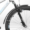 Bicicleta Elétrica Tke Track Aro 26 Branco e Azul
