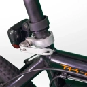 Bicicleta Elétrica Tke Track Aro 29 Preta e Laranja