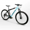 Bicicleta TK3 Troy Track Aro 29 Preto e Azul