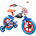 Bicicleta Tracktor Aro 12 Branca e Azul