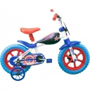 Bicicleta Tracktor Aro 12 Branca e Azul